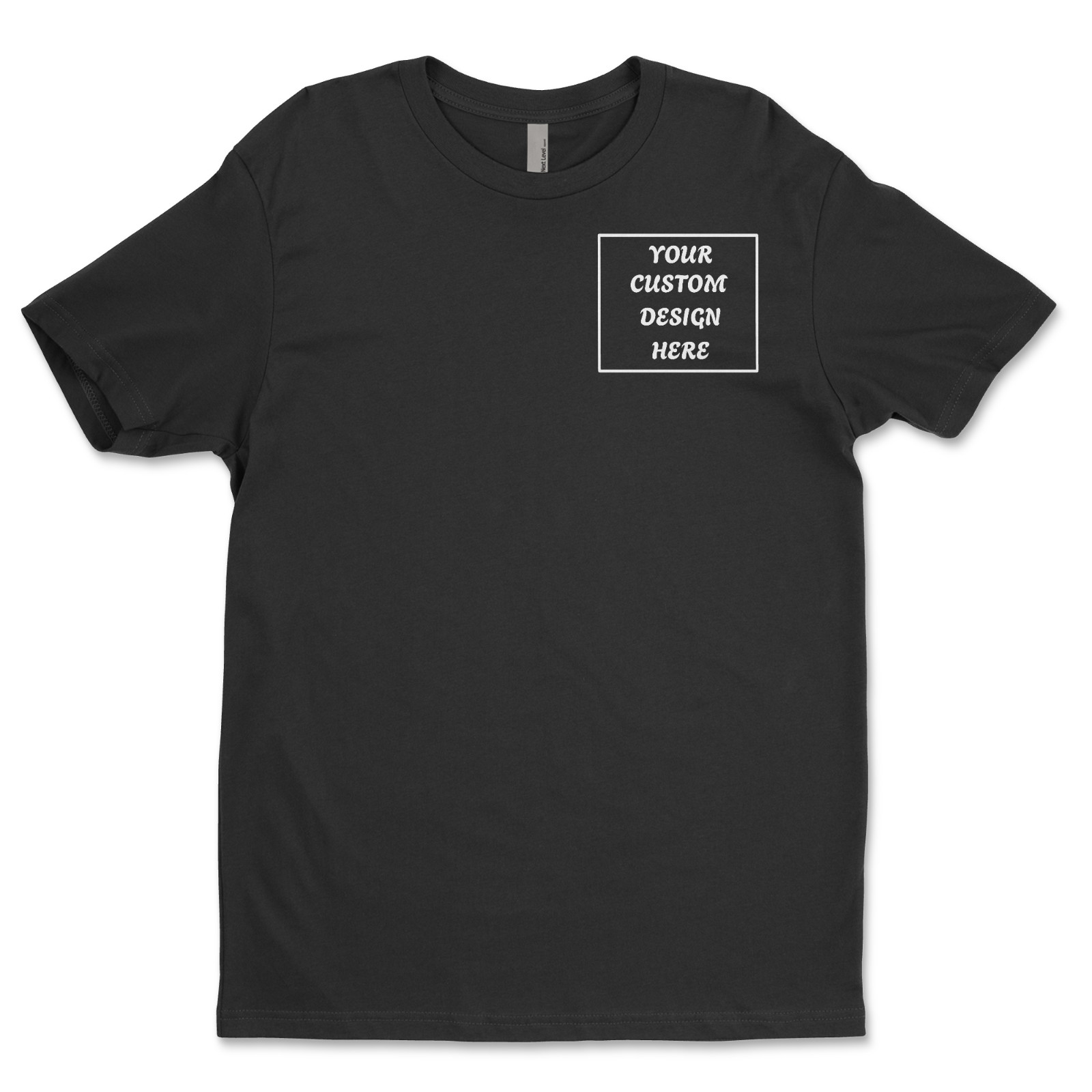 Personalized Custom T-ShirtCustomized w/Photo, Text, Logo DTF on nextlevel shirt gallery