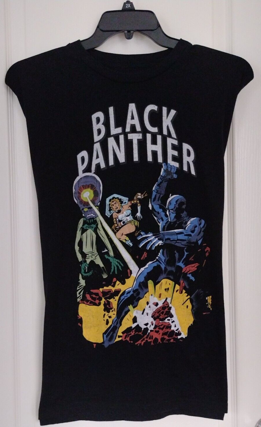 Men's Marvel Black Panther Long Sleeve Graphic T-Shirt Lurk Nakia Heros Size 2XL gallery