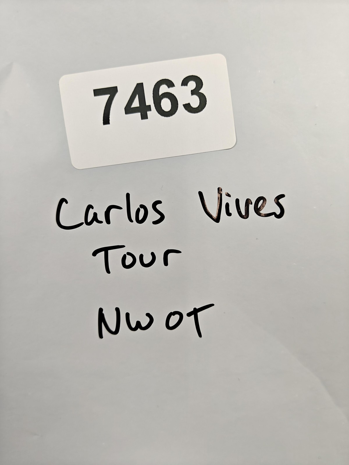 The Thread Shop Shirt Mens Large Black Carlos Vives 2021/2022 Tour Graphic Tee gallery