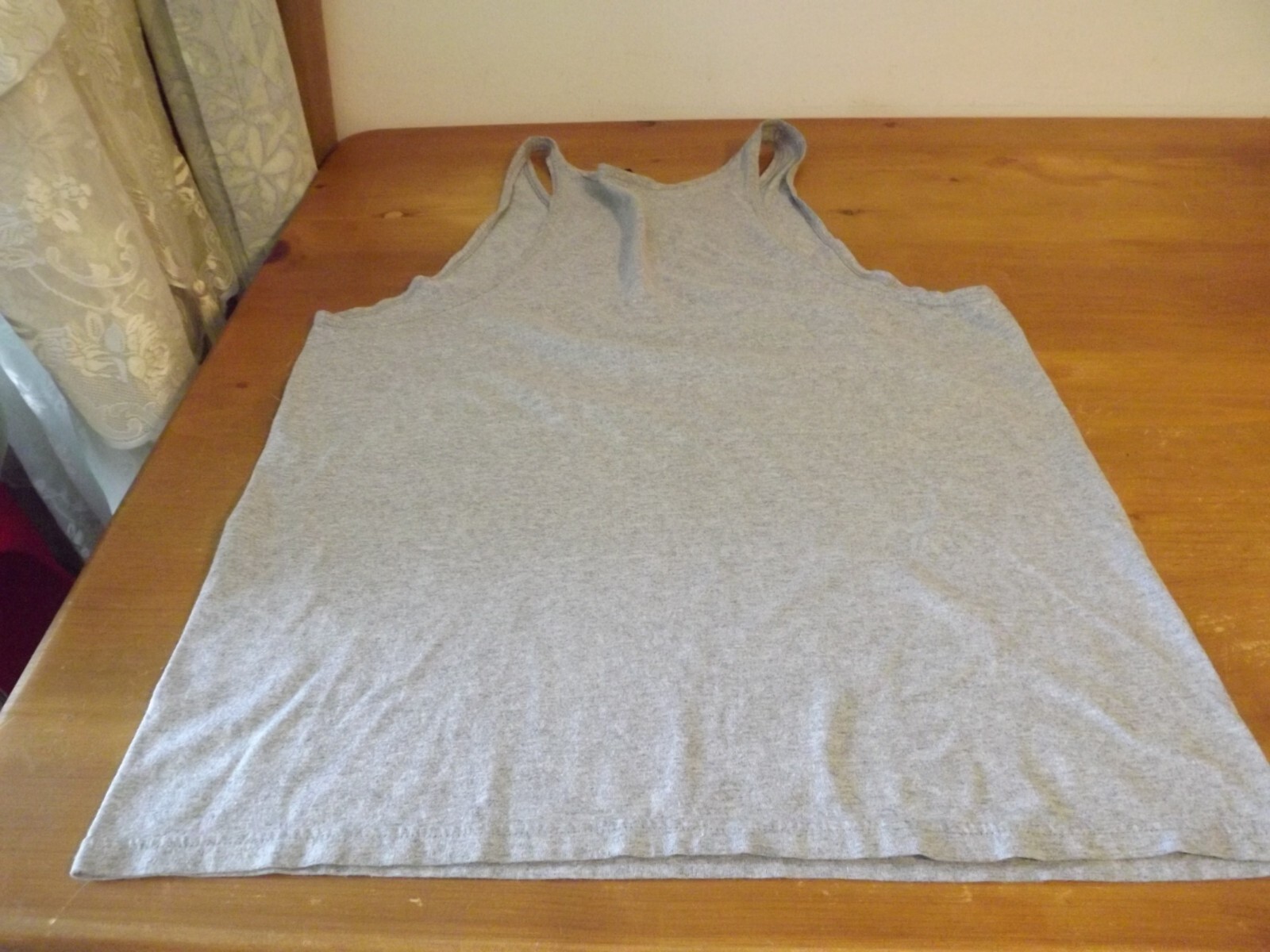 MENS RACERBACK TEE SHIRT size large U.S.A. OLYMPIC BRAND APPAREL choose color gallery