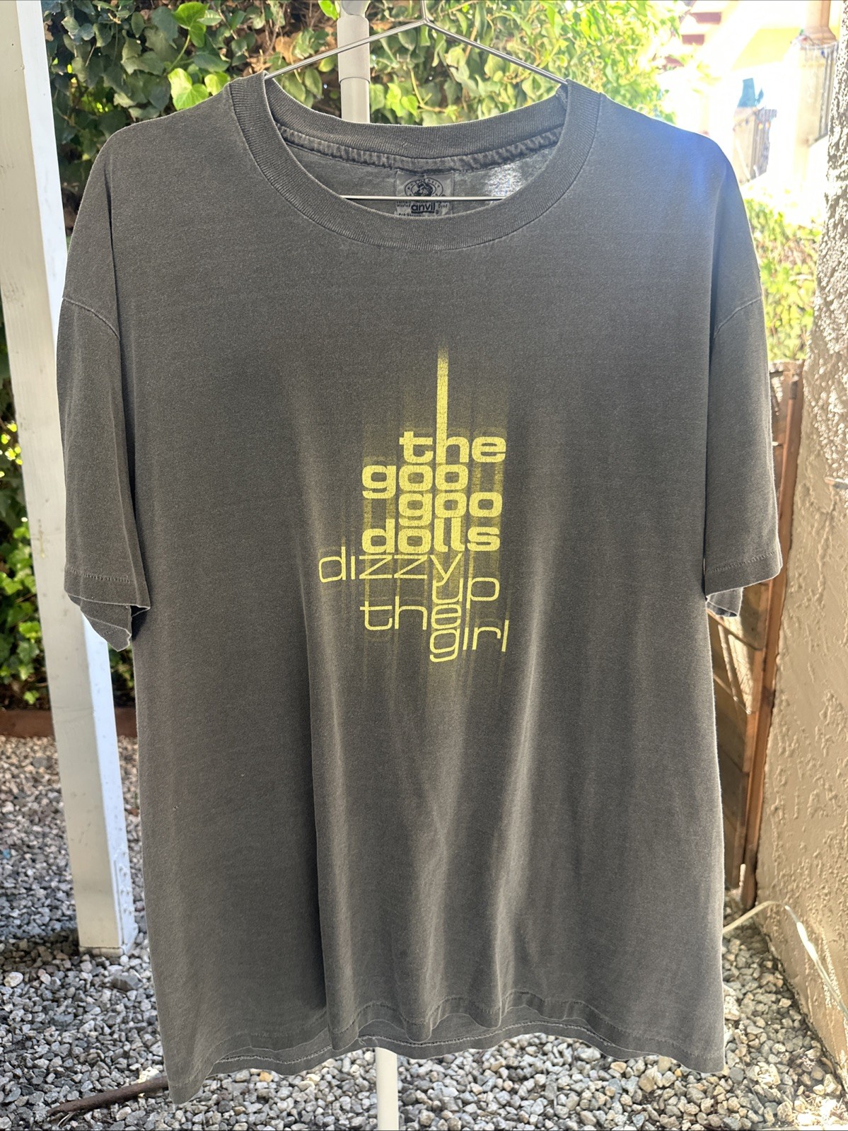 Vintage 90s The Goo Goo Dolls Dizzy Up The Girl T-Shirt Large Single Stitch Tee gallery