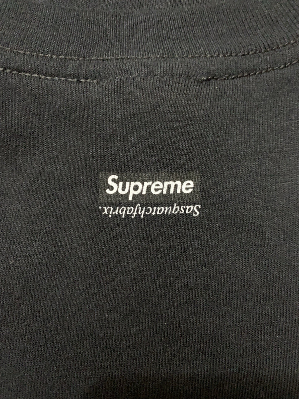 Supreme - Sasquatchfabrix Goldfish Tee (SS2016) - Black - Medium gallery