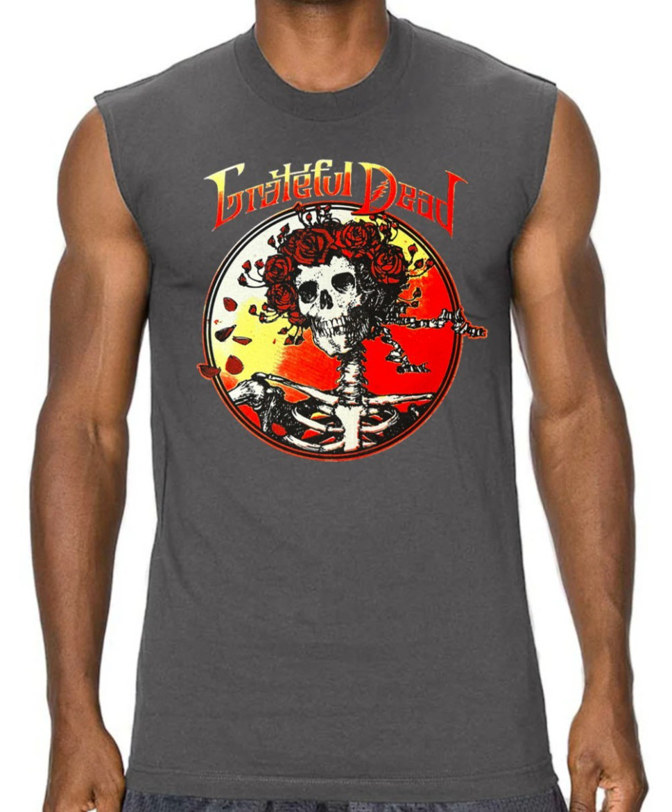 Grateful Dead Rock Band Men's Muscle Shirt (Multiple Colors) gallery