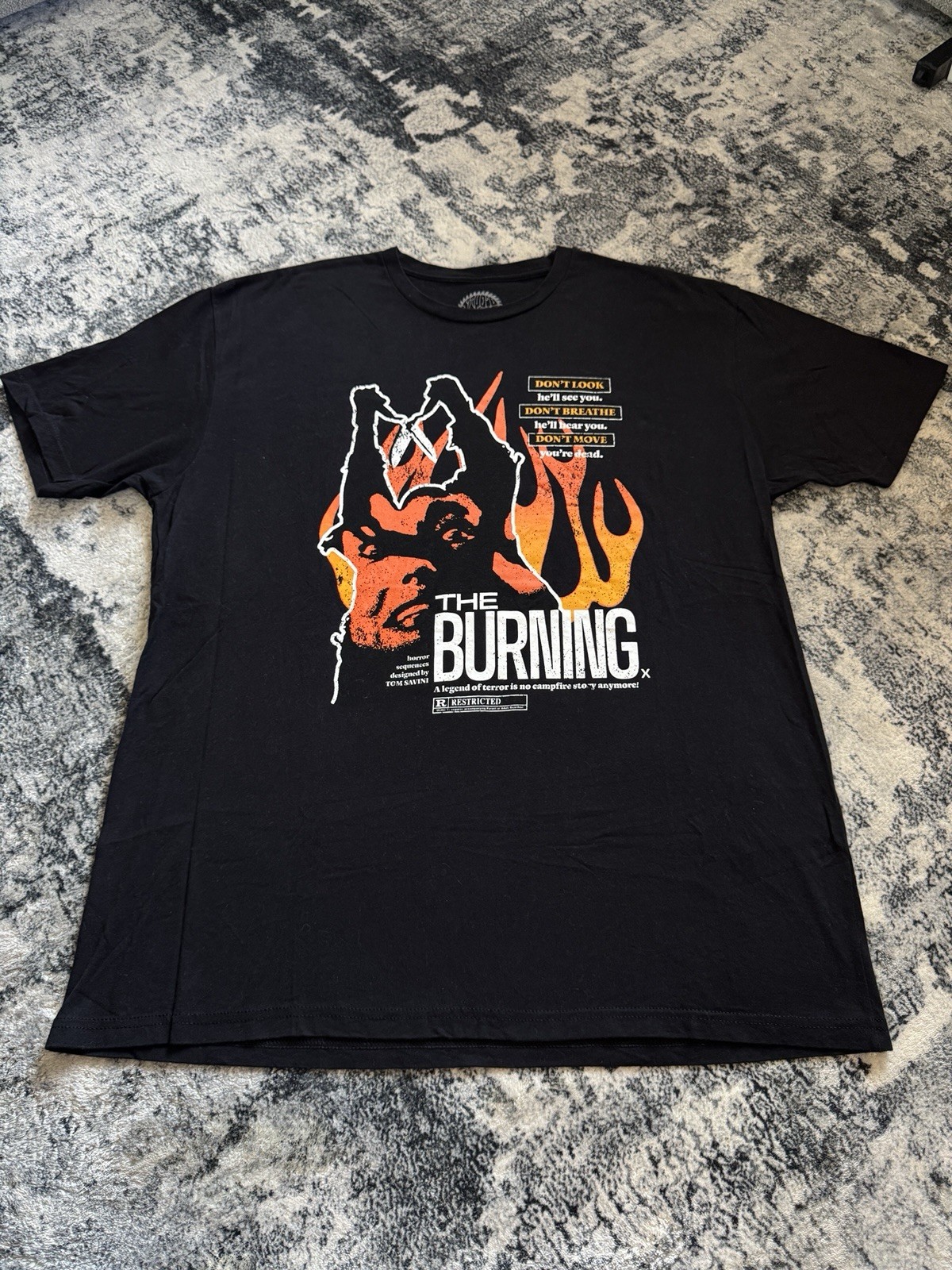 Studio House Designs The Burning Cropsy T Shirt XXL