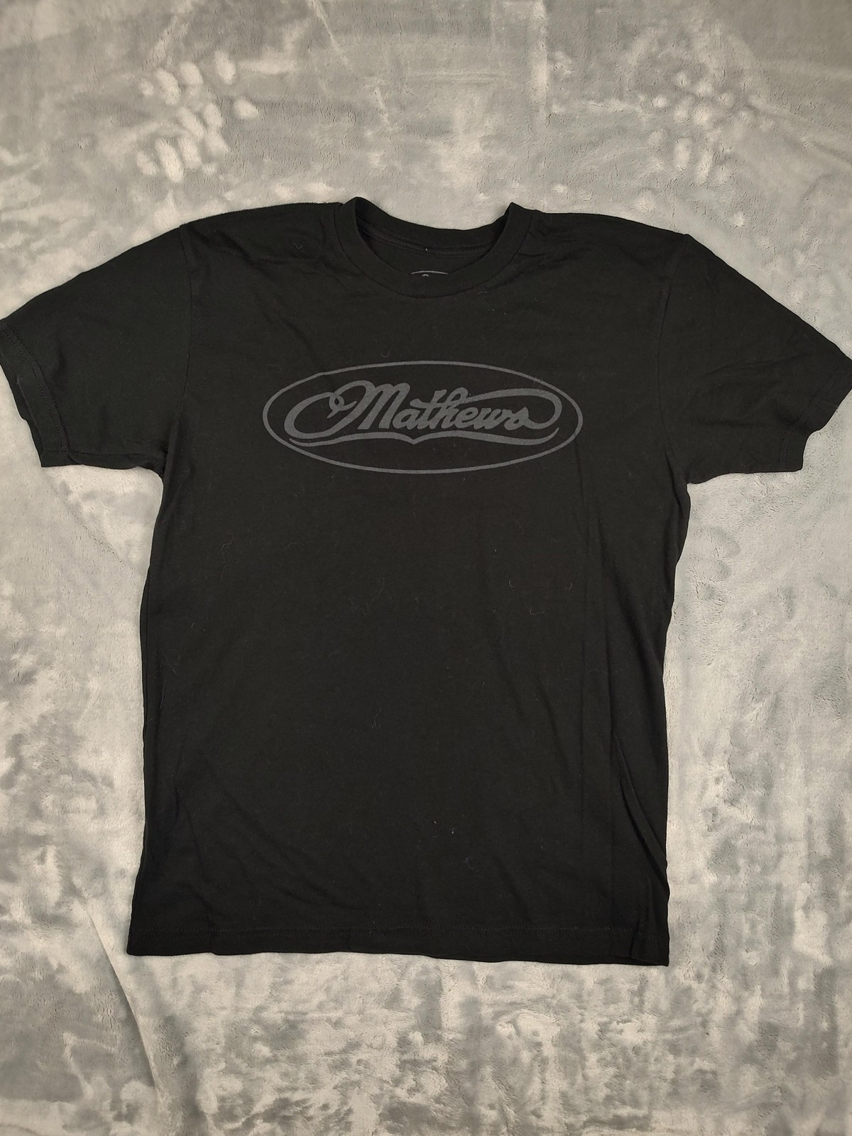 Mathews Shirt Mens Medium Black Logo Graphic Short Sleeve Tee Archery Hunting gallery