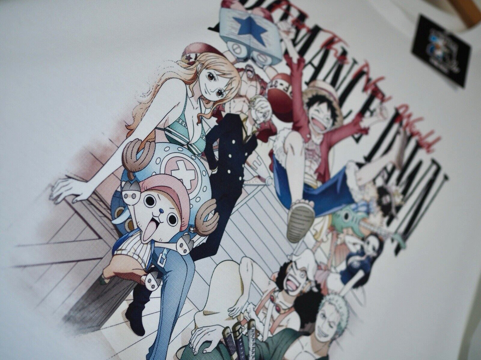 One Piece For The New World Romance Dawn Uniqlo T Shirt Large gallery