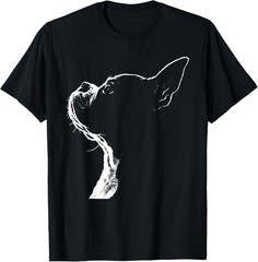 Minimalist Boston Terrier Dog Sketch Artistic Pet Lover T-Shirt unisex T-Shirt
