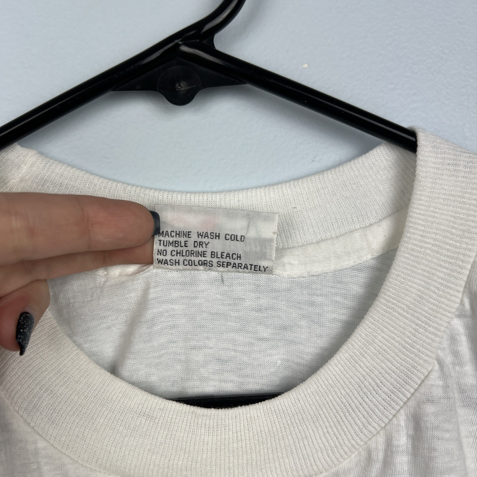 Vintage St Maarten Tshirt Single Stitch Extra Long Length Shell Graphic ￼ gallery