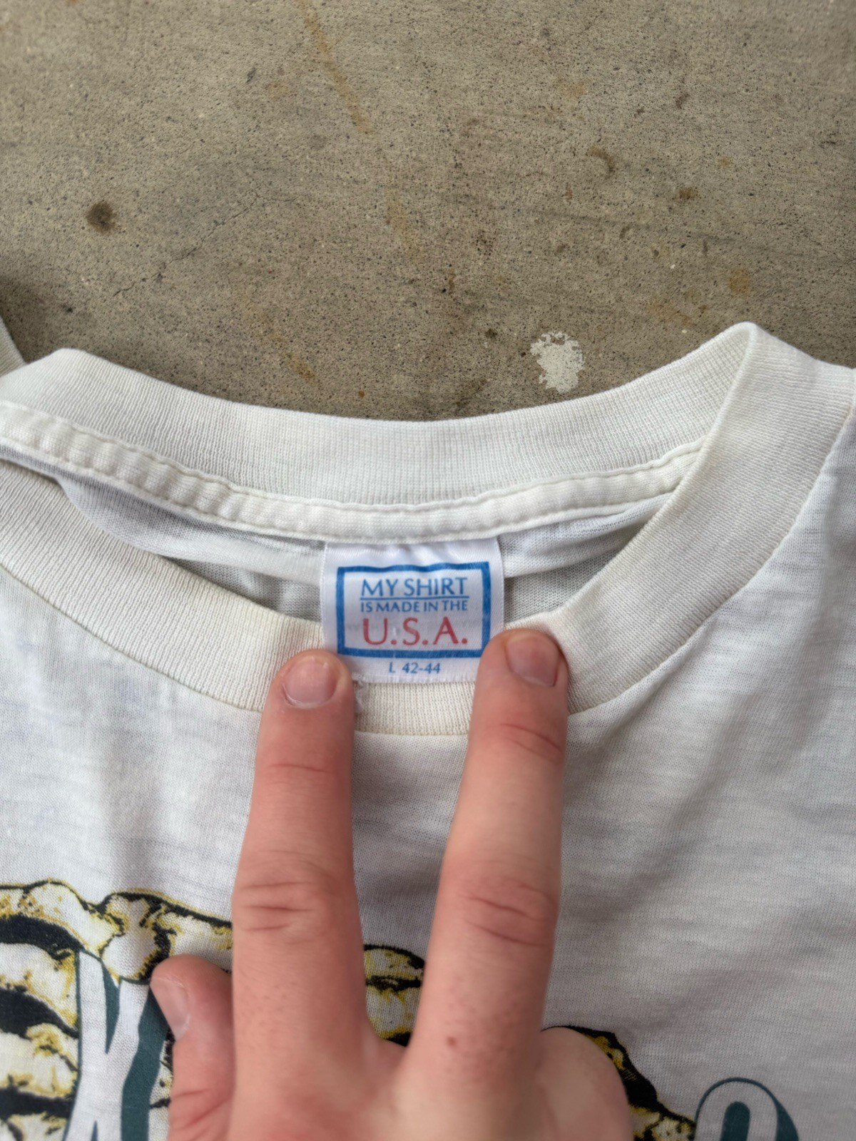 Pixies Doolittle vintage Made in the U.S.A. White Double-Sided Graphic Tee M gallery