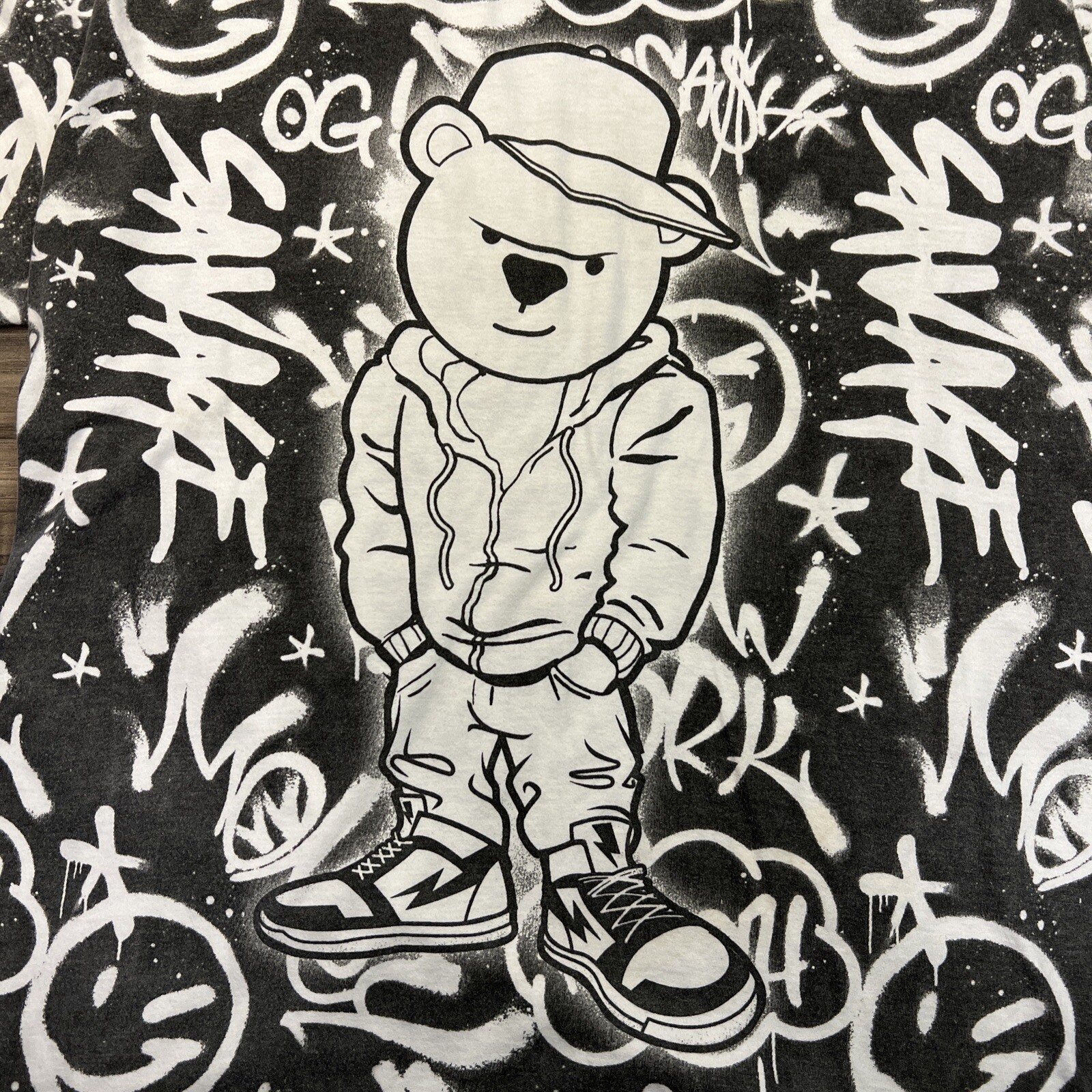 Fresh laundry Shirt Mens Exta Extra Large bear legend savage Full Print gallery