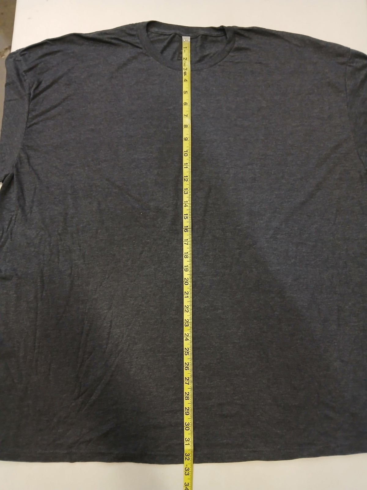 Gildan Men's Softstyle CVC Stylish Casual Plain T-Shirt Black Mist Size 4X Only gallery