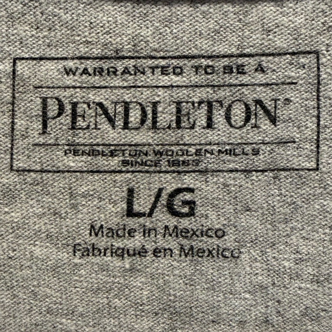 Pendleton Rogue Ales Pilsner Graphic T-Shirt Mens Large Gray Short Sleeve PNW gallery