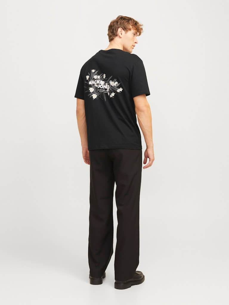 Jack & Jones 1 Pack JJHAWAII Crew Neck 100% Cotton Relaxed Fit T-Shirt gallery