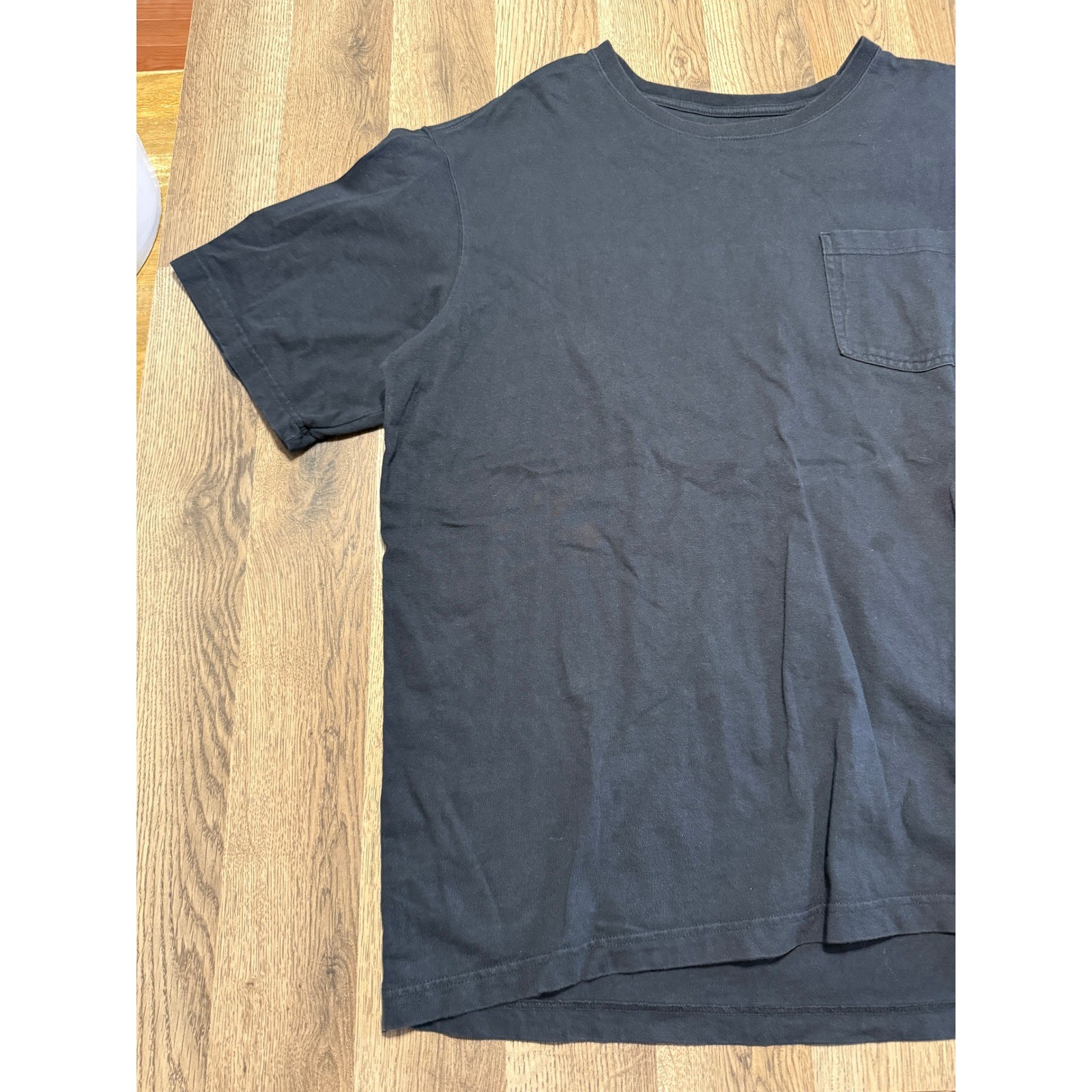 Duluth Trading Co Pocket T-Shirt Mens XL Black Adult Longtail Relaxed Fit gallery