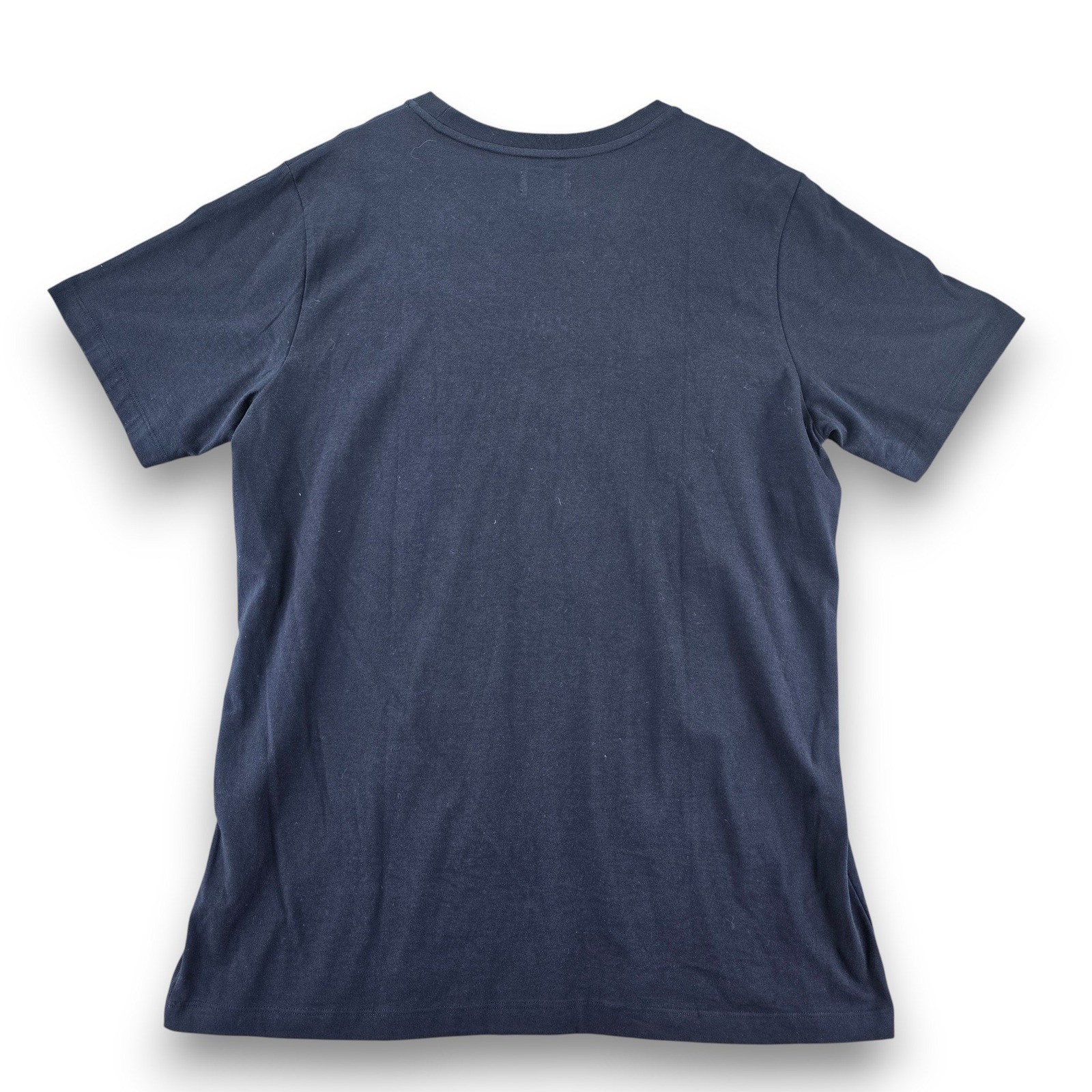 TKees Mens Navy Blue Cotton Crew Neck Short Sleeve T Shirt Size -0-1- (2XL) gallery