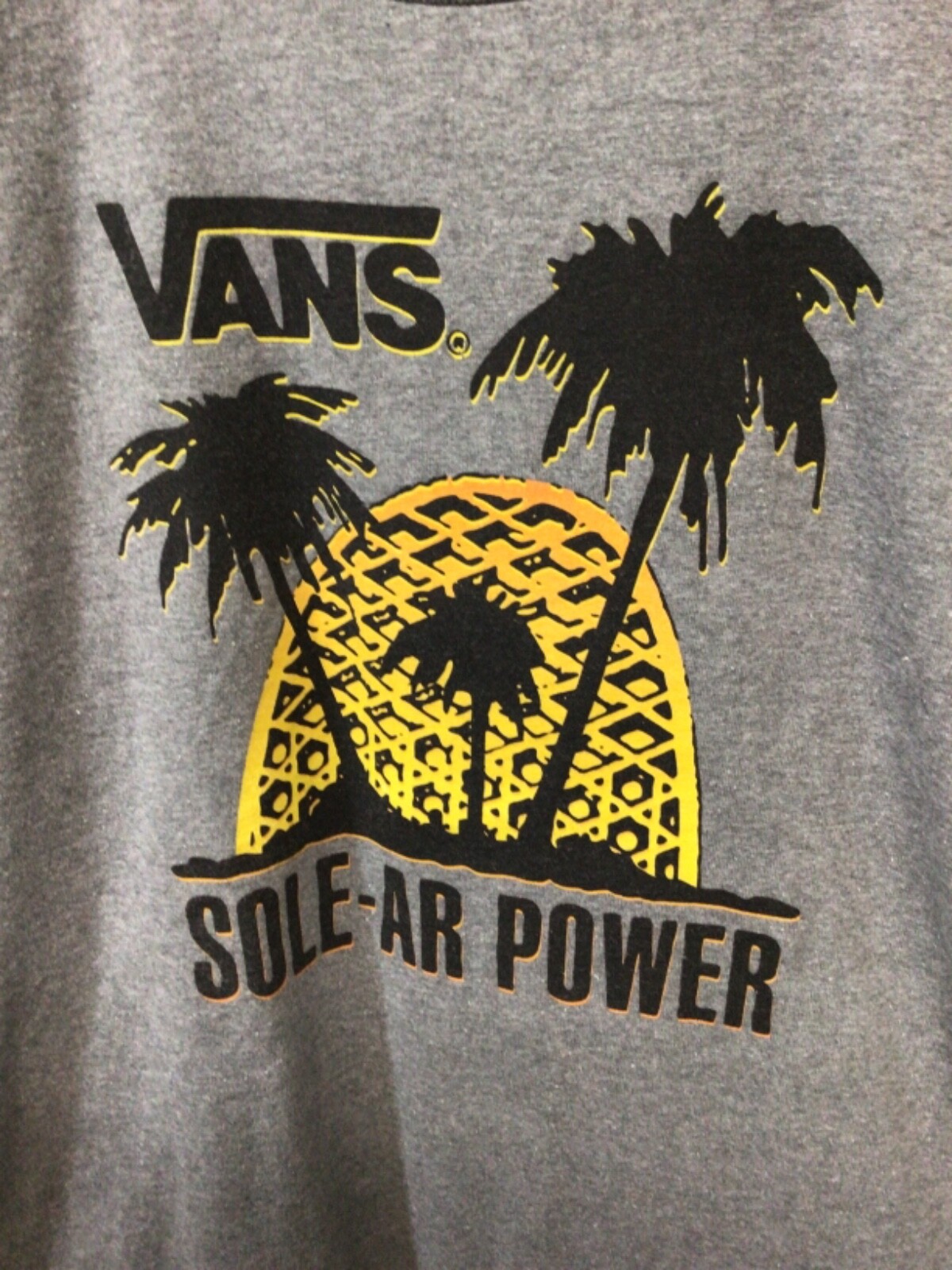 Vans Sole-Ar Power Large Gray T Shirt T9 gallery
