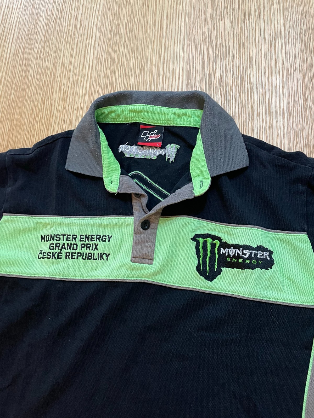 MotoGP Brno 2017 Monster Energy Grand Prix Czech Republic Polo Shirt Mens L gallery