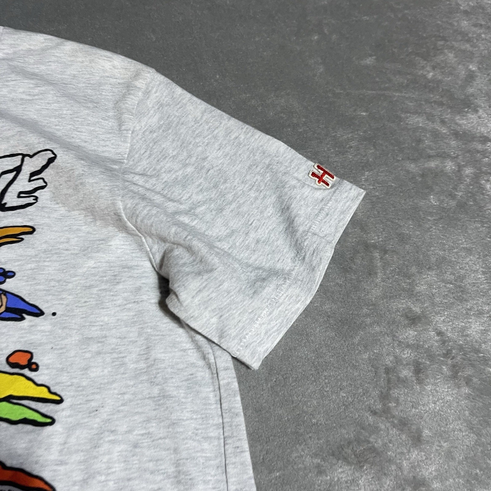 Homage Charlotte Flair Shirt Adult Small Gray Short Sleeve WWE Stretch gallery