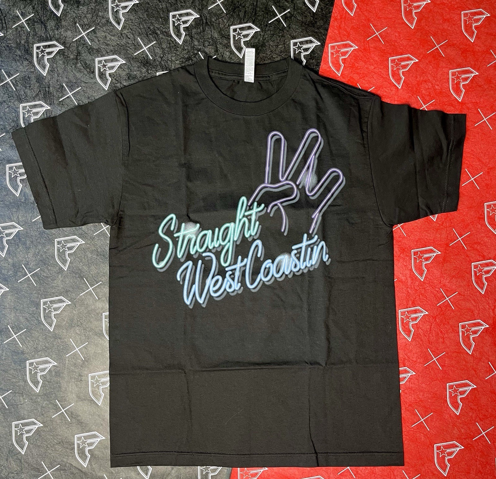 Famous Stars And Straps West Coast Sample Shirt Medium NEW Blink 182 gallery