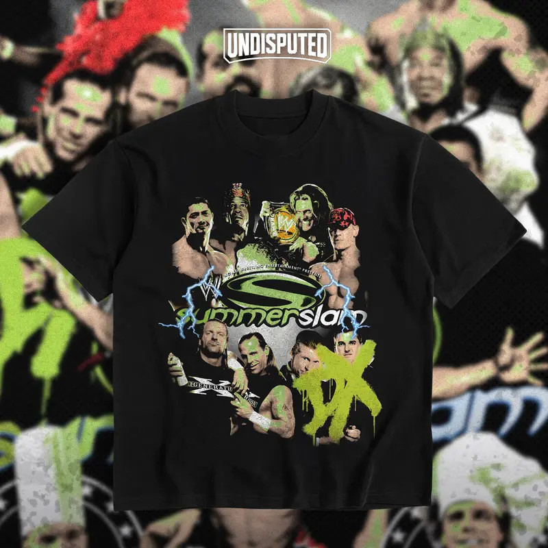 Summerslam 2006 WWE Heavy Cotton Unisex Shirt D Generation X Tee gallery