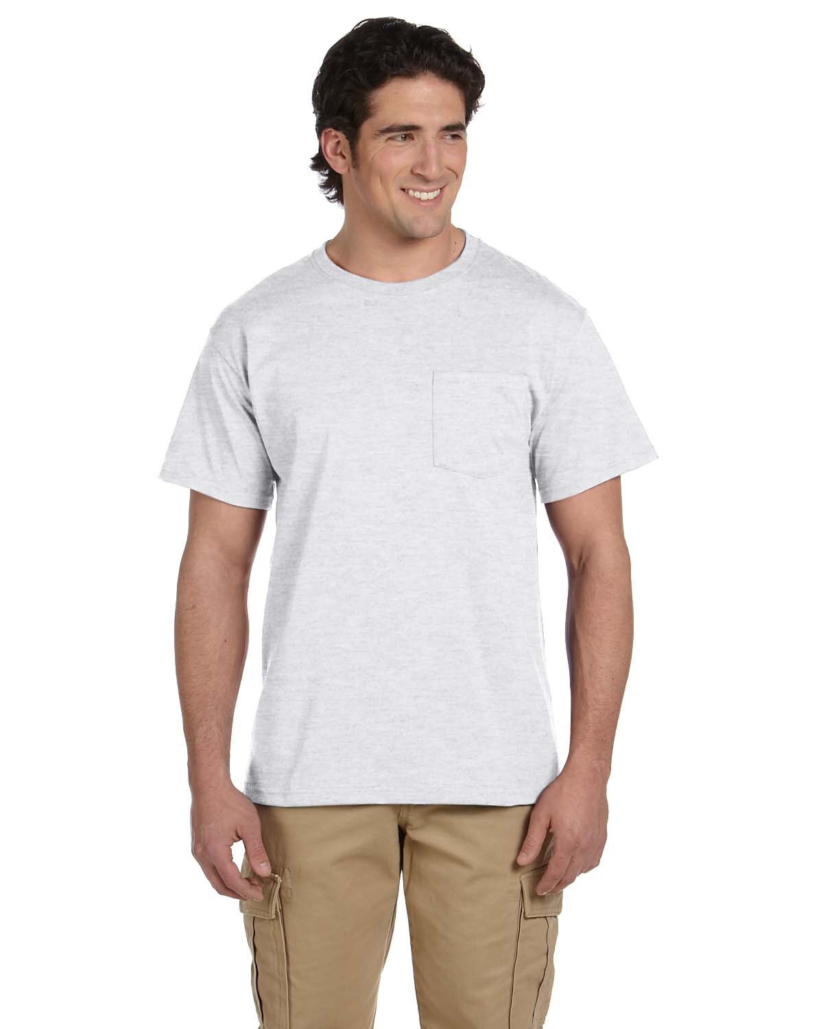 3 Pack Of Jerzees 29P Adult DRI-POWER ACTIVE Pocket T Shirt Stylish T-Shirt