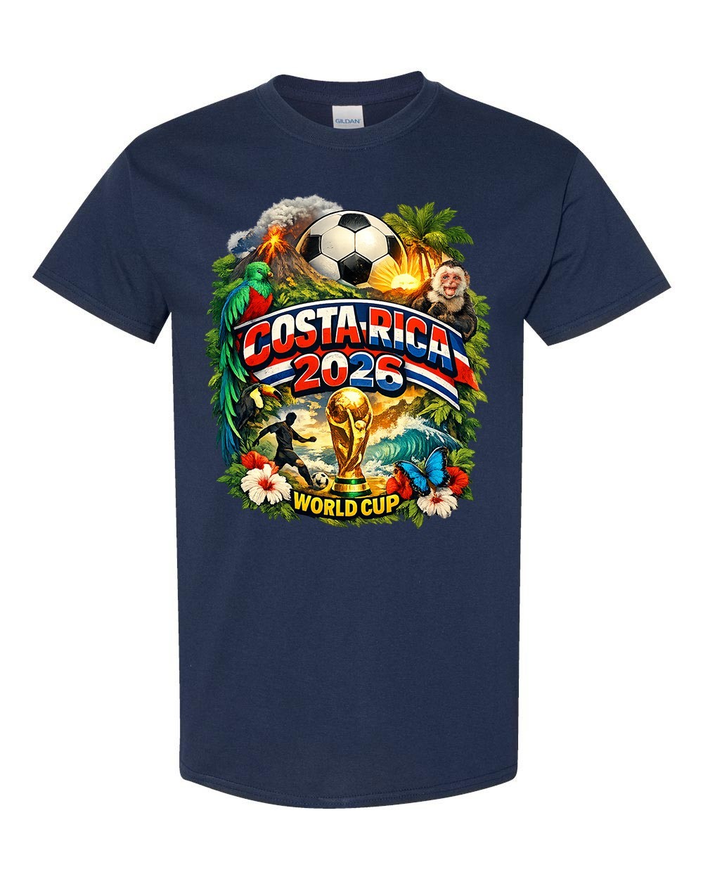 Costa Rica Soccer 2026 World Cup Style Unisex T-Shirt German Fan Shirt Football gallery