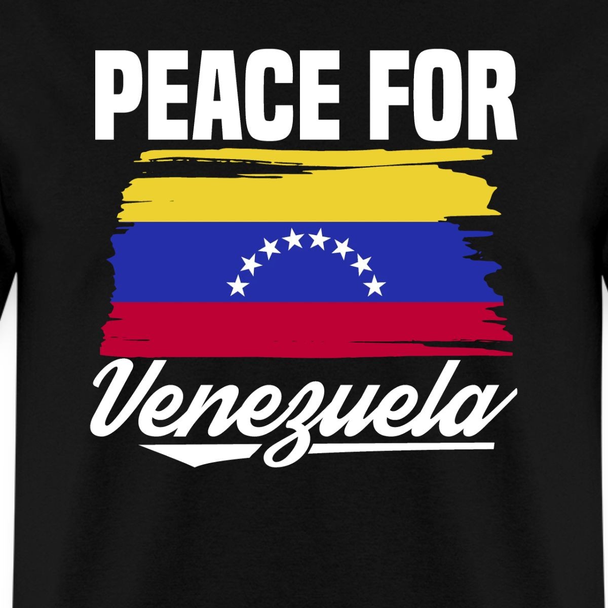Peace For Venezuela | Venezuelan Liberty Men's T-Shirt gallery