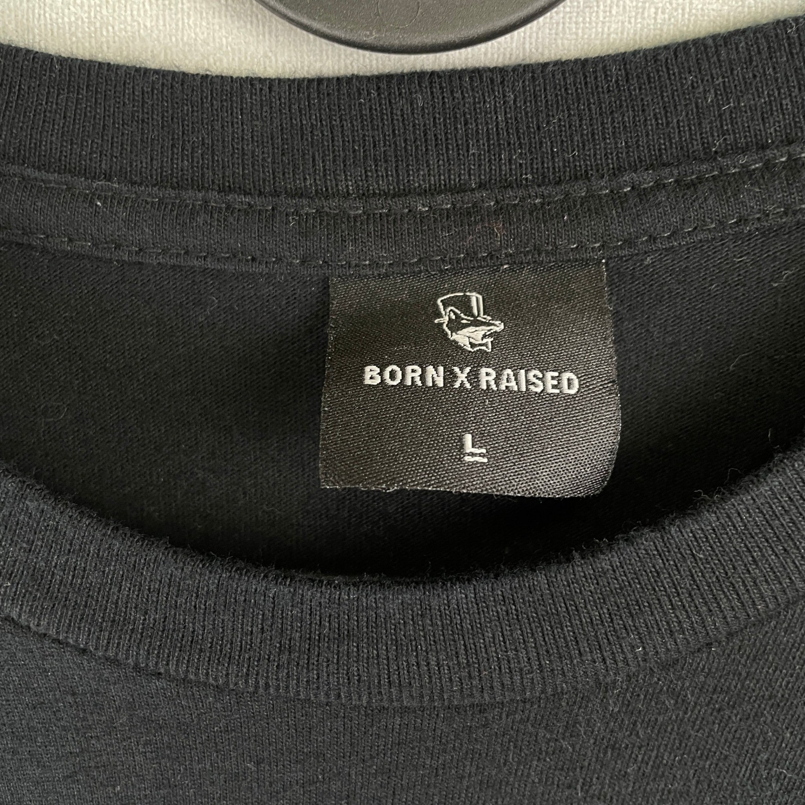 Born X Raised Corporate T-Shirt Los Angeles Graphic Mens L Black Streetwear Tee gallery