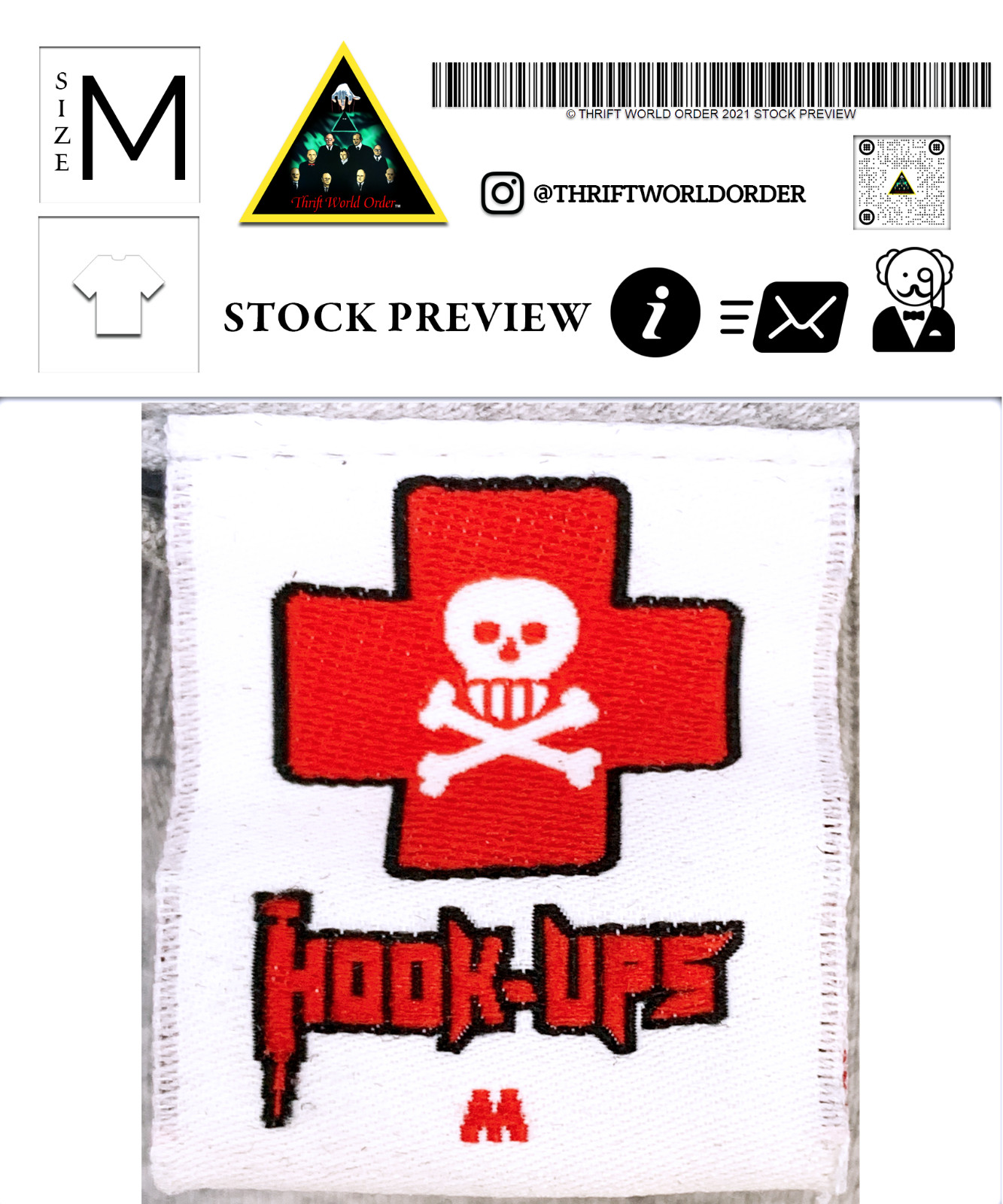👧🏼👙🐕 Vintage HOOK-UPS Coppertone Parody T Shirt - Size M - 🛹 • Rare 🥵🔥 gallery
