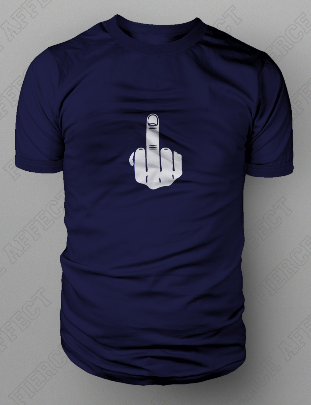 "The Finger" Rude Funny Obscene Offensive Anarchy Middle Up Yours T-shirt S-XXL gallery