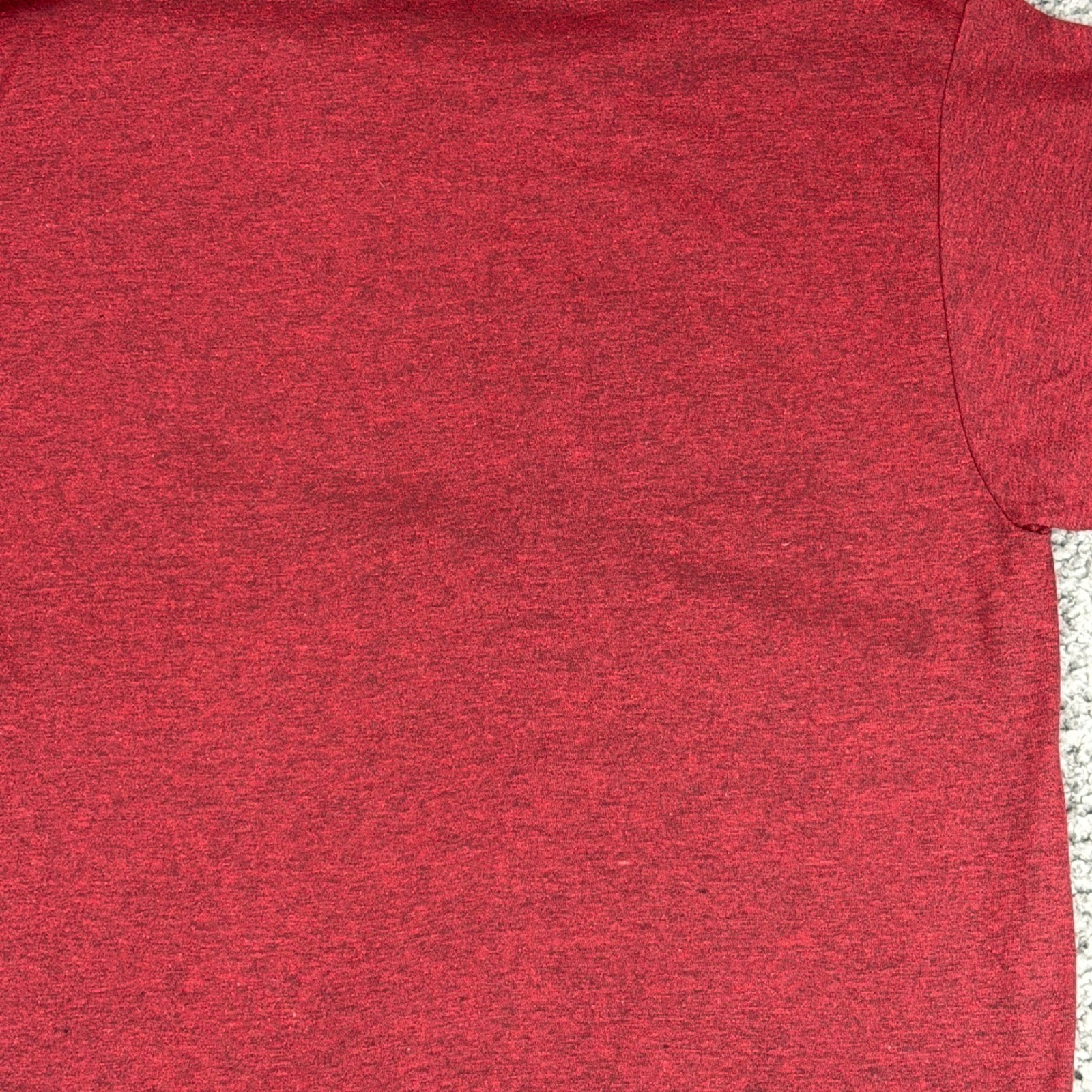 NEW Dr Pepper Logo Men's M Red Heather T-Shirt Tee Luv Graphic Cotton Blend gallery