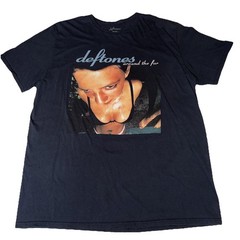 Deftones Graphic Around The Fur Men’s T-Shirt Cotton, Crew Neck Size XL