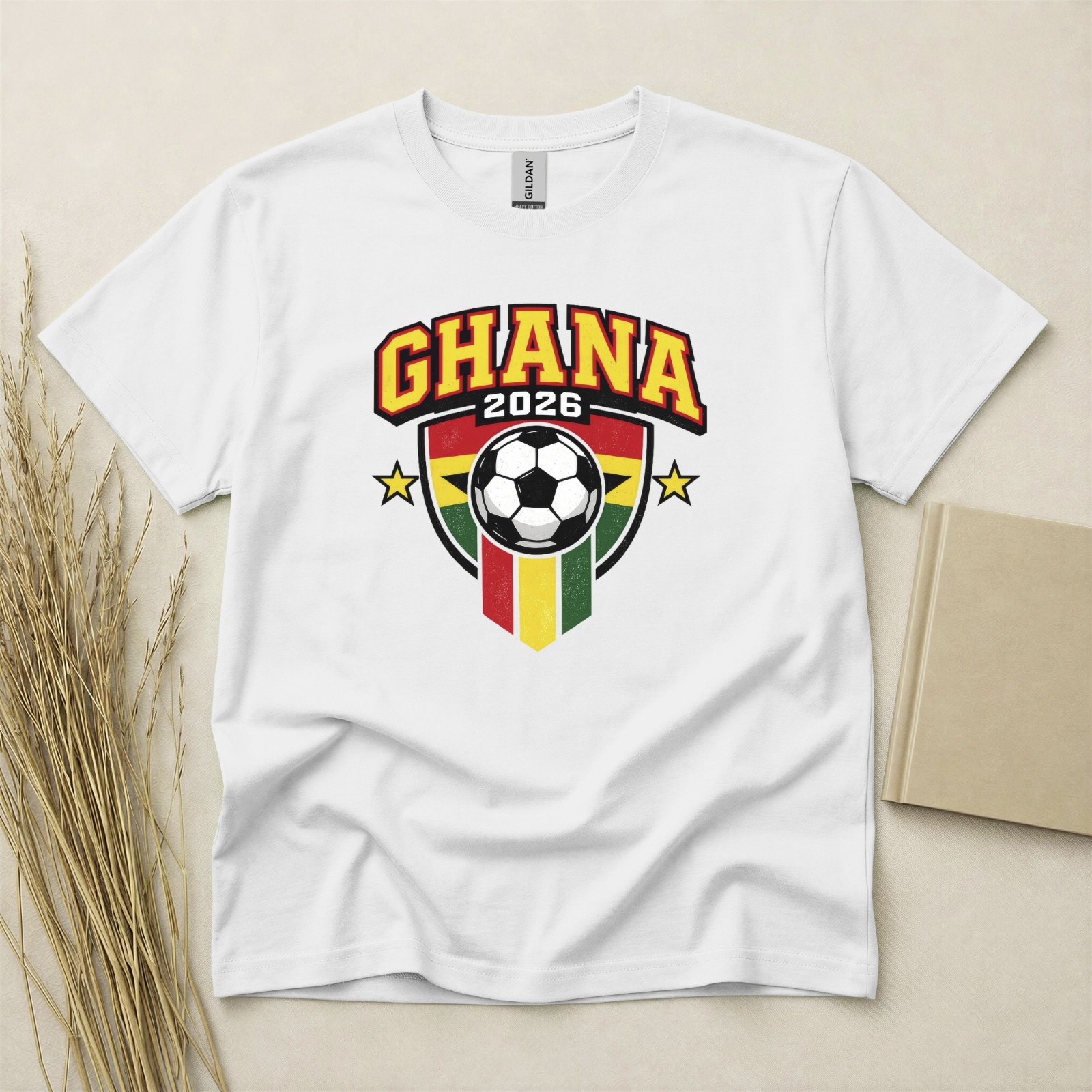 Ghana 2026 Football Fan T Shirt Soccer Supporters Gildan Cotton Family Top gallery