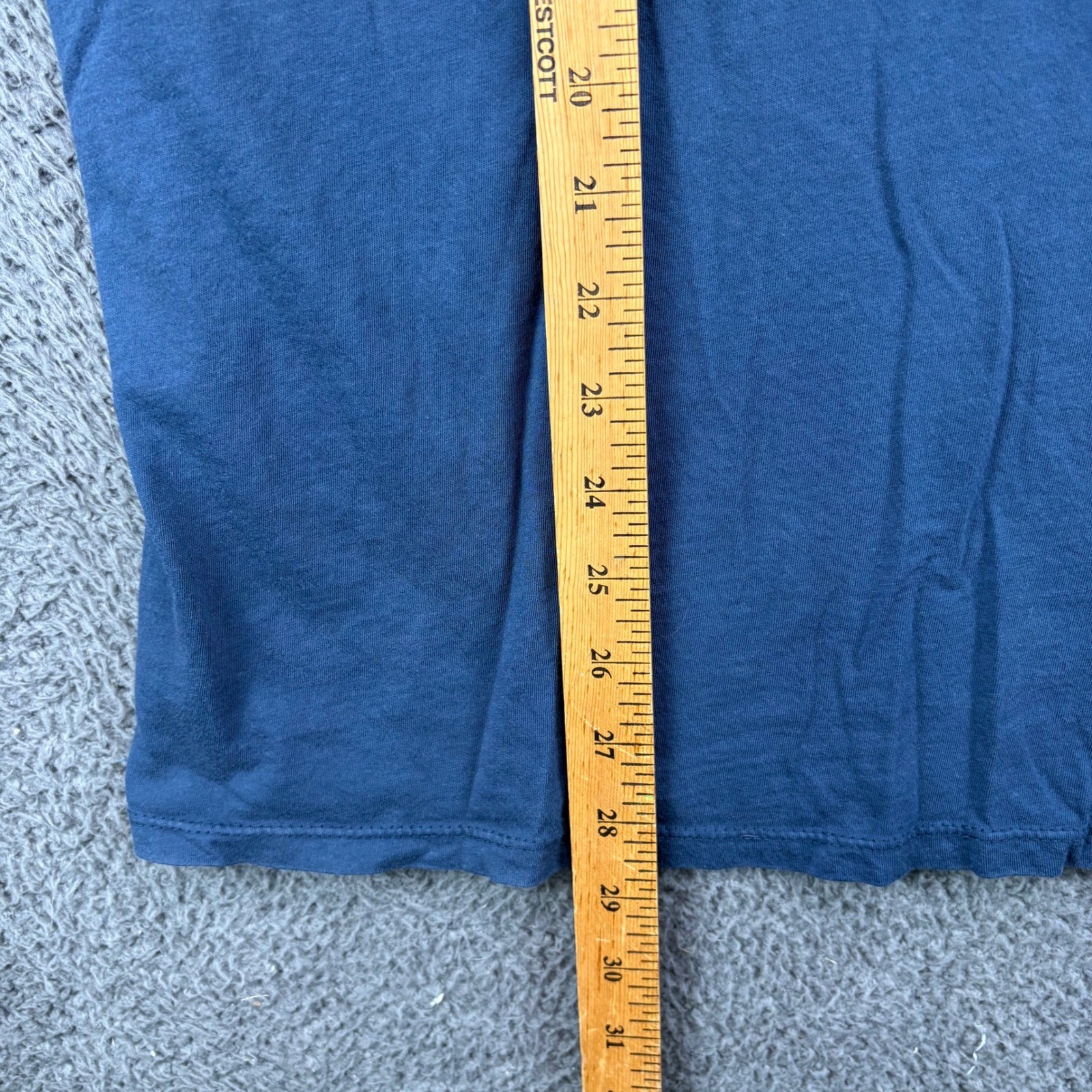 Legend Mens Crested Butte Colorado Mountain Pocket T-Shirt Blue Size L Cotton gallery