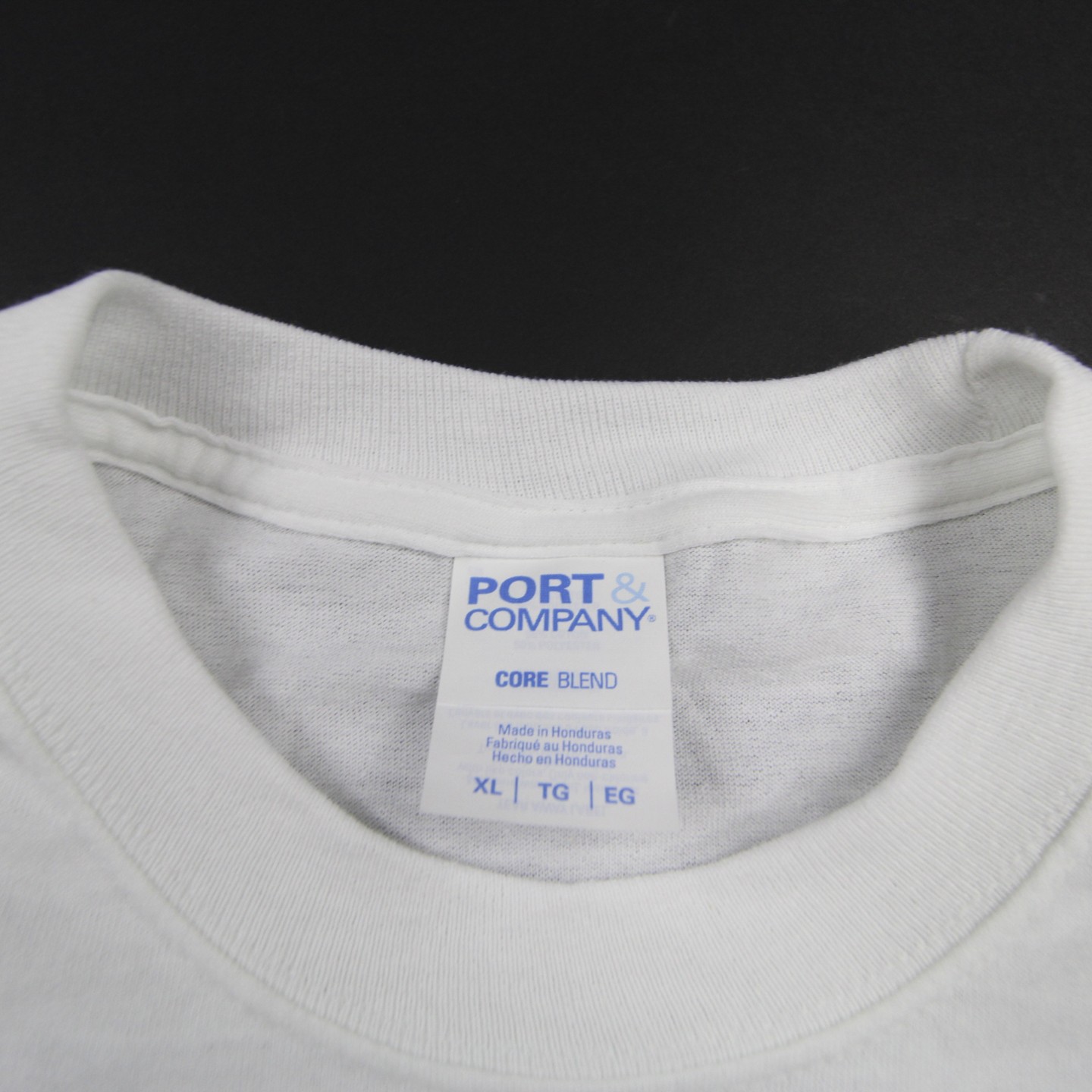 Port & Company Short Sleeve Shirt Men's White New without Tags M gallery