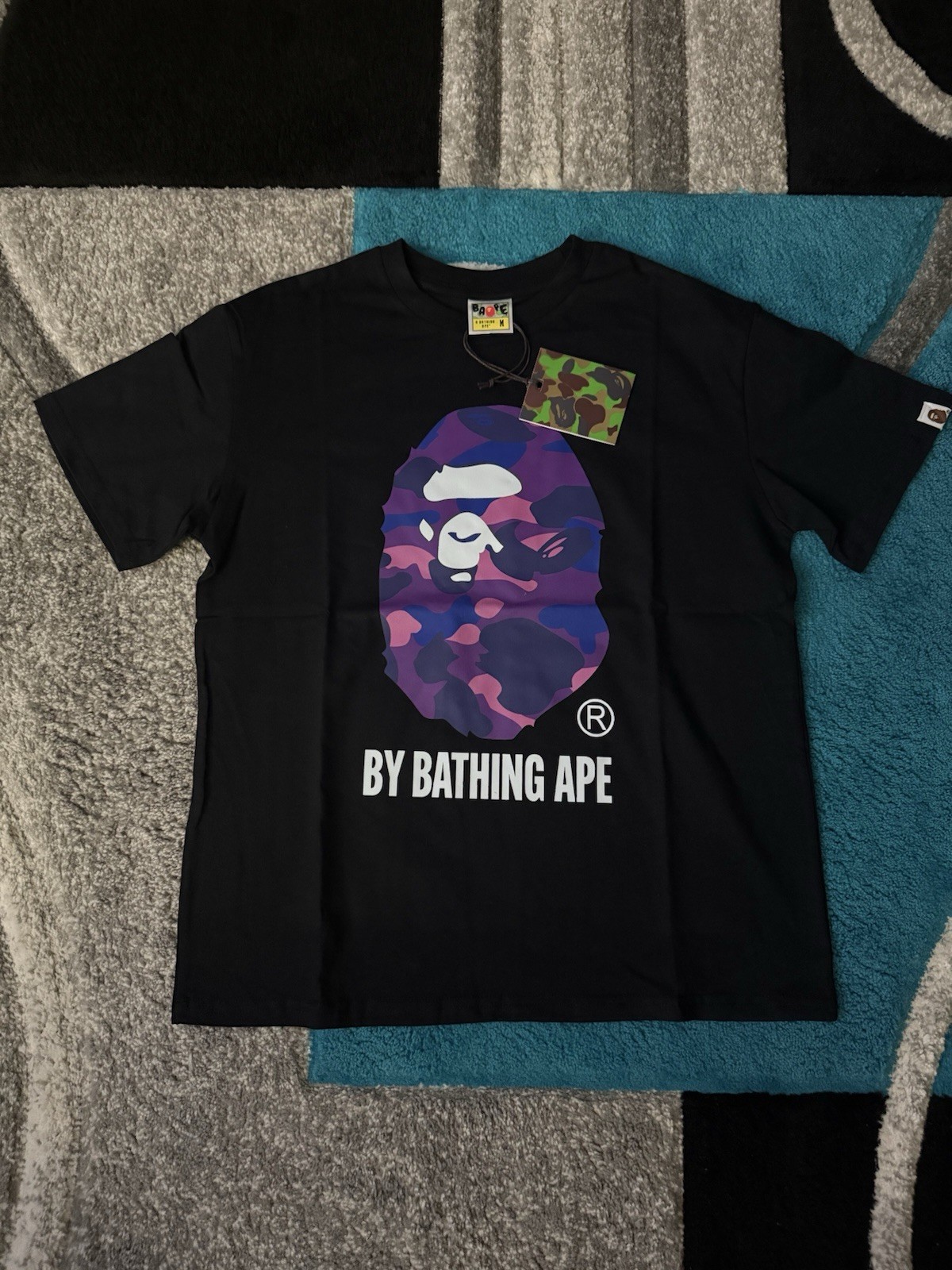Purple B@pe Shirt Size M Same/next Day Shipping Guarantee ✈️