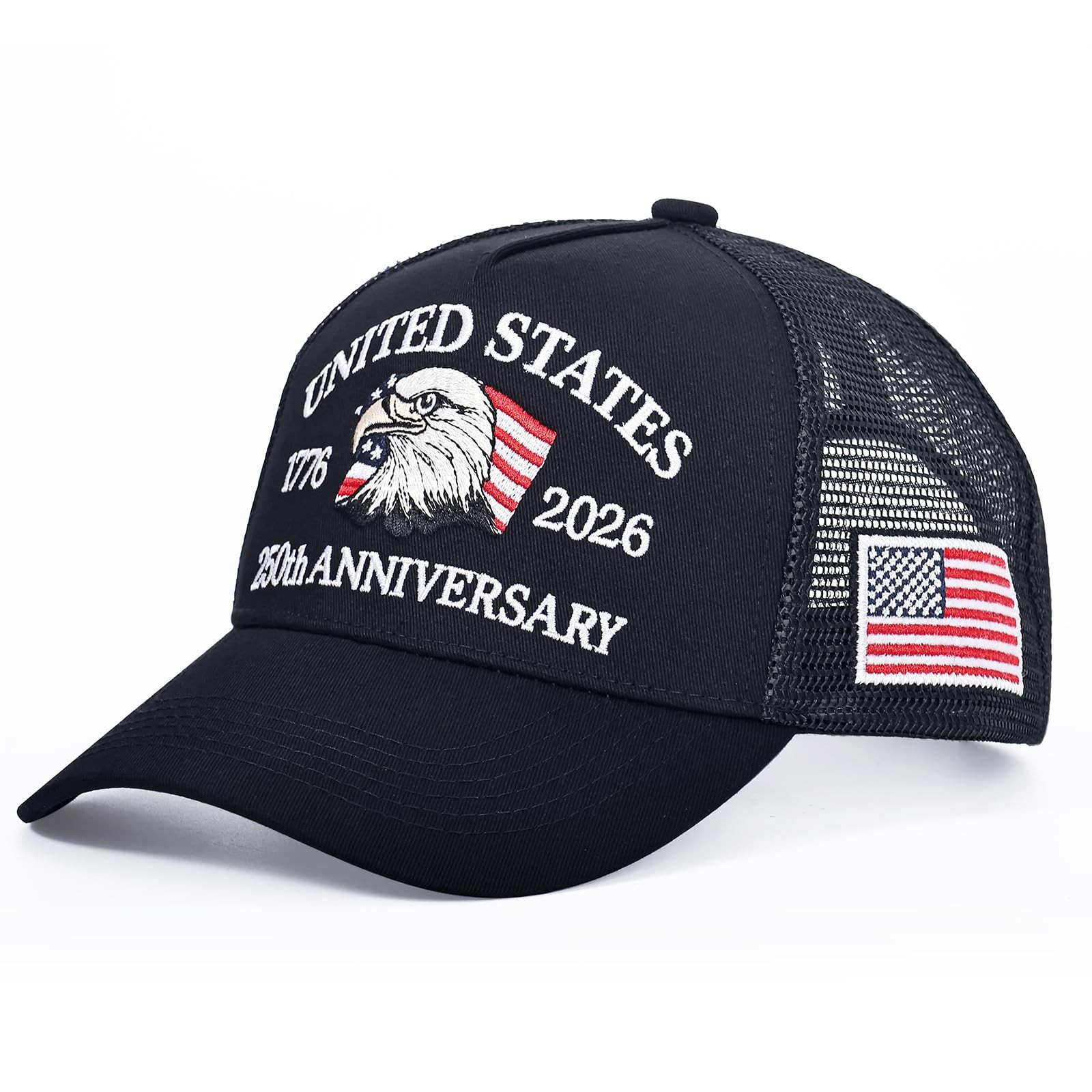 for USA 250th Anniversary Hat, Adjustable 1776-2026 Embroidery Commemorative ... gallery