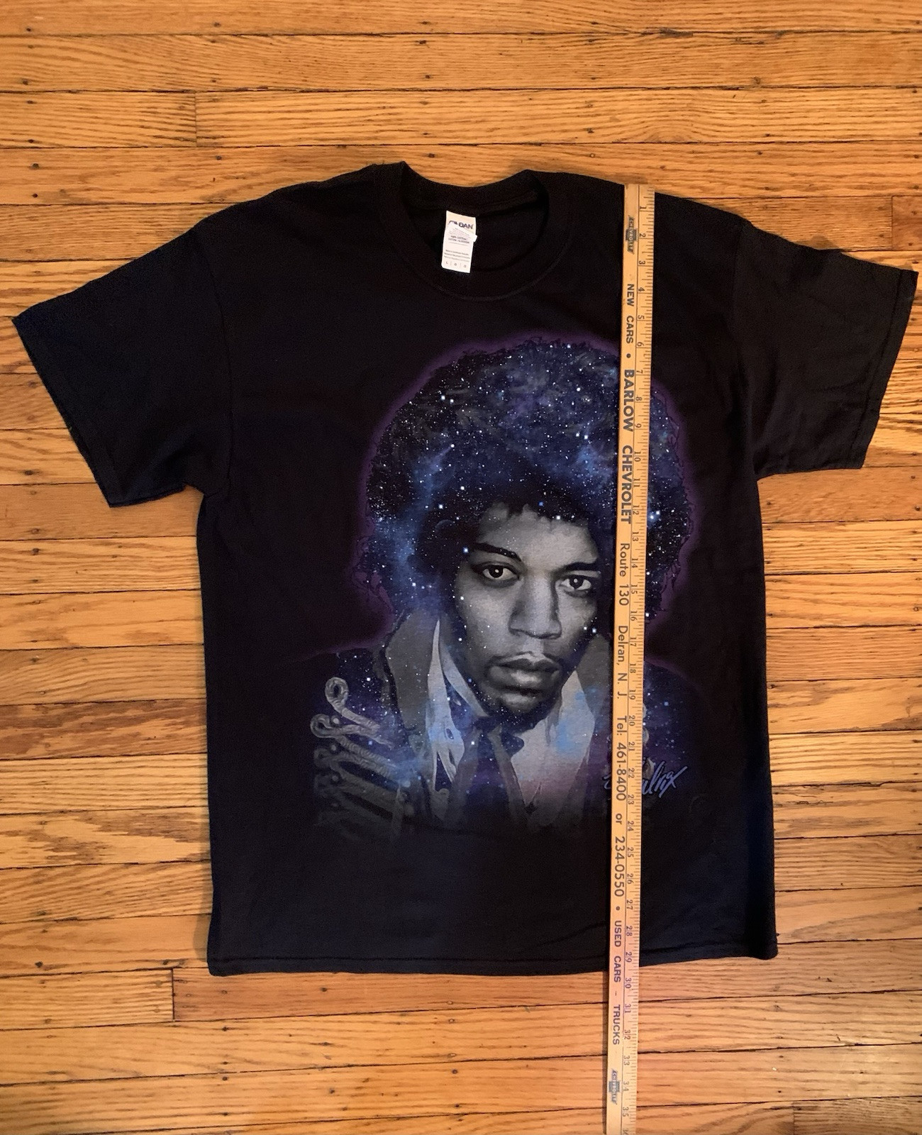 Jimi Hendrix T Shirt Gildan Graphic LG Rock Legend gallery