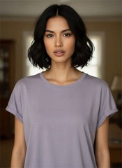 Comfrt Cloud Tee Unisex Size Medium Color Steel Style KJHU10 New In Bag