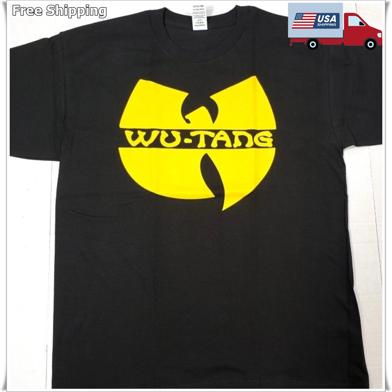 Wu Tang Clan Shirt, GZA RZA ODB Rap Tee, Men’s Hip Hop T-Shirt Unisex S-4XL