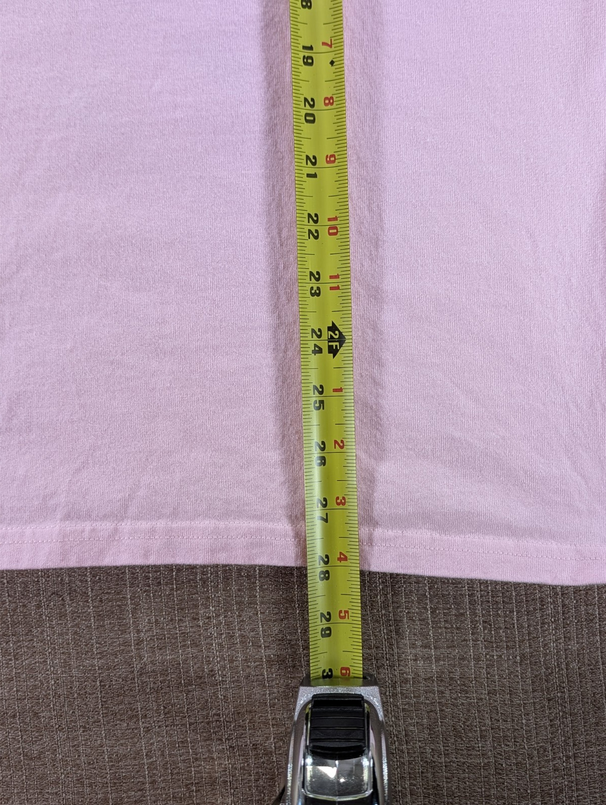 ACDC Mens Rock Band Graphic T-Shirt Medium Pink Short Sleeve gallery