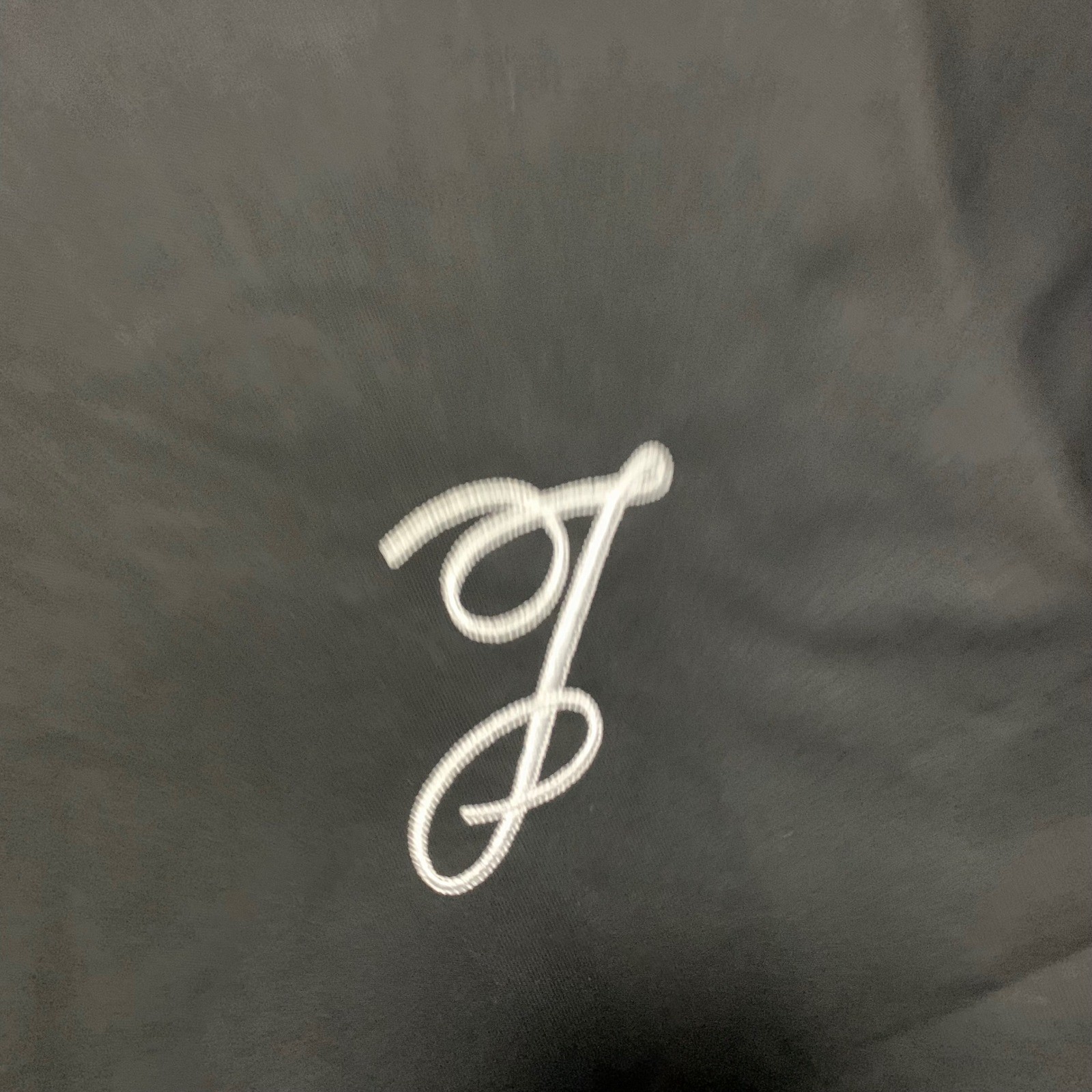 Jacquemus Script Logo T-Shirt Mens Size M Black Excellent Embroidered Tee gallery