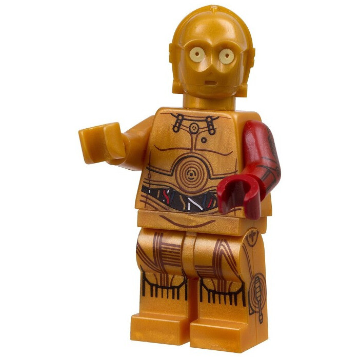 LEGO Star Wars C-3PO with Dark Red Arm Polybag 5002948 (SEALED)