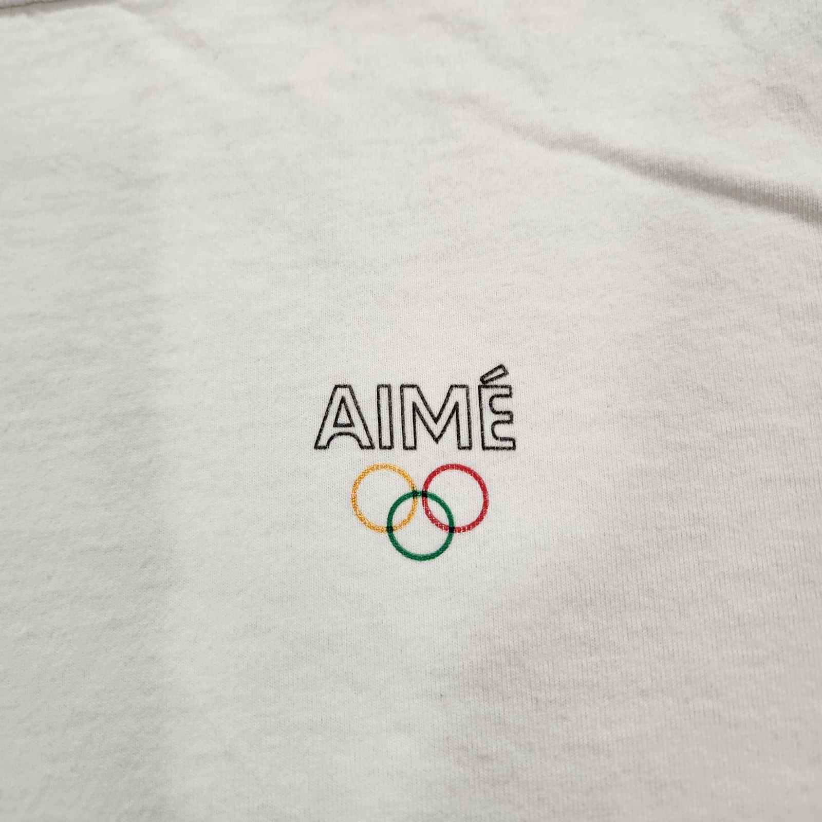 Aime Leon Dore T Shirt Mens Small White ALD Basketball Boards Olympic Games Tee gallery