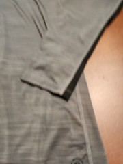 Hang Ten UV Protection UPF 50+ Quick Dry Men’s LARGE Gray/Black Shirt EUC. SB15