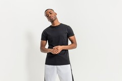 Build Your Brand Basic t-shirt – Set-in sleeves, Light crewneck