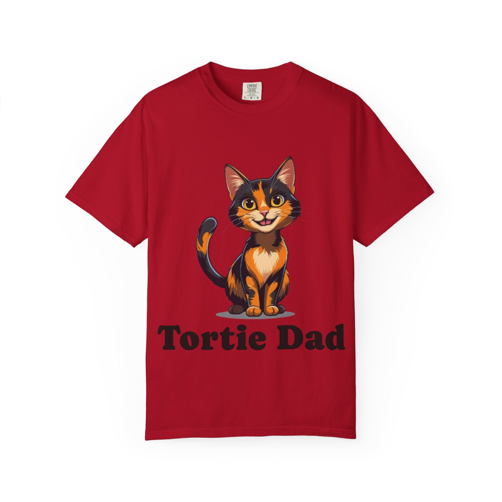 Tortie Cat Dad T-shirt – Perfect Gift for Cat Lovers, Father’s Day