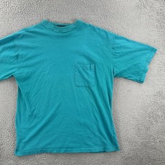 Vintage 417 Authentic Sportswear By Van Heusen Men’s Large Green Pocket T Shirt