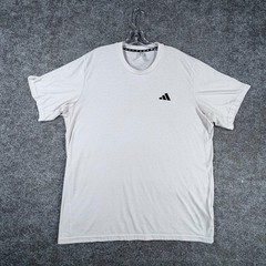 Adidas Train Essentials Prime T-Shirt Mens XL White Moisture Wicking Aeroready