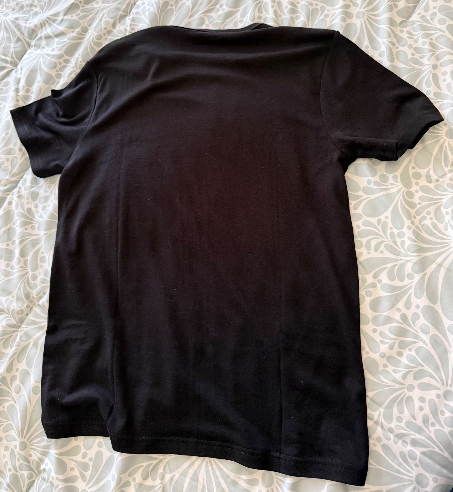 Unbound Merino 100% Superfine Wool T-Shirts Mens Small Lot 2 NWOT Black/ Sedona gallery